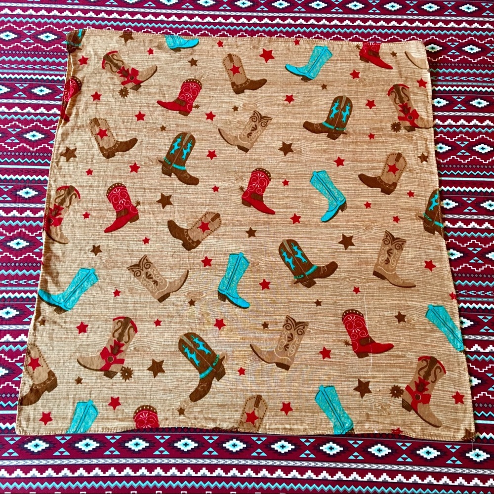 NWOT Cowboy Boot Bandana! 👢⭐️